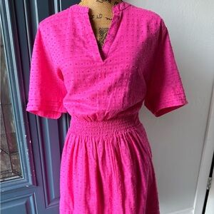 Draper James Vibrant Pink Dress XXL